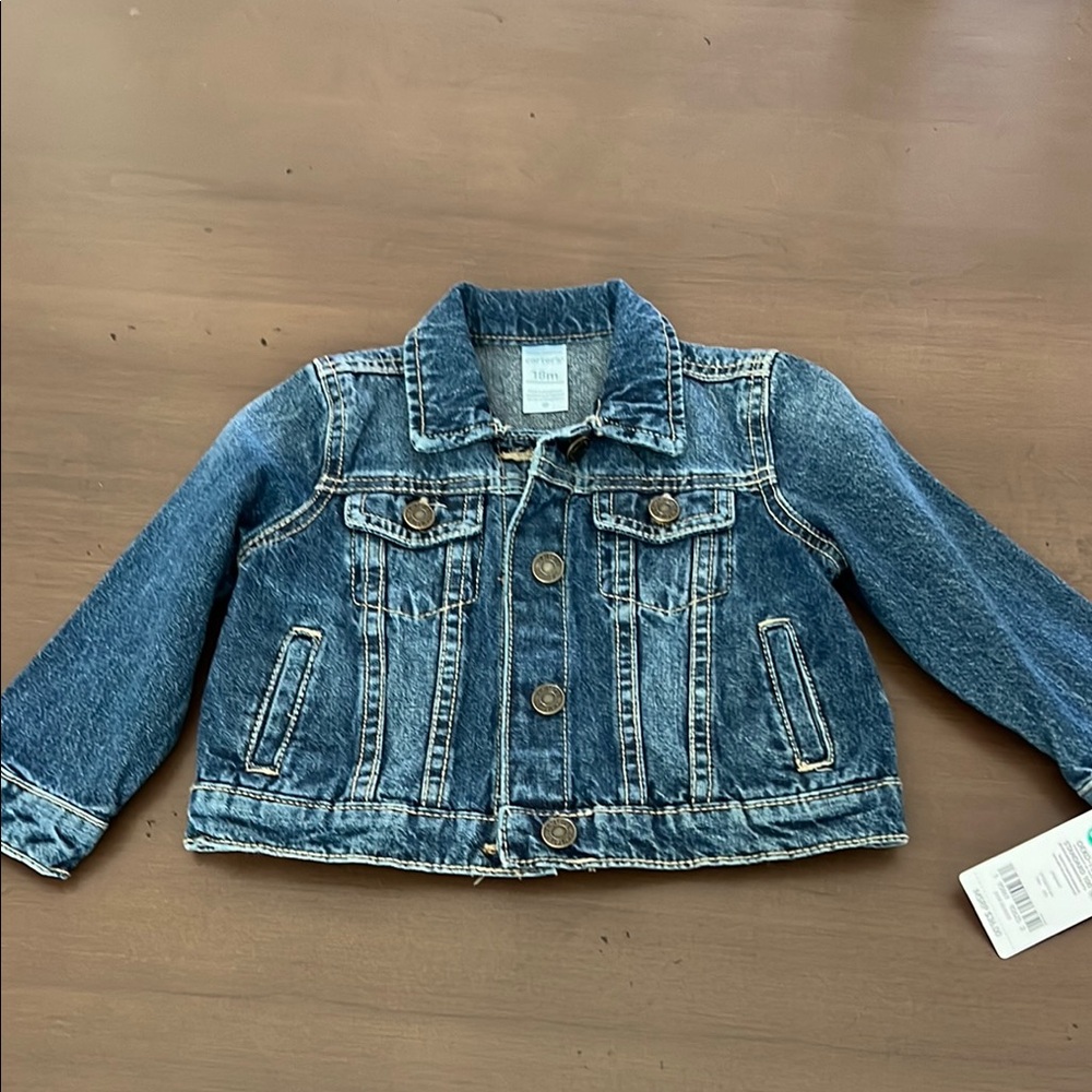 Carter's Blue Jean Jacket Classic Denim Style